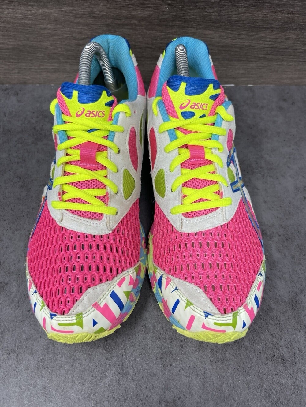 ASICS Gel Noosa Tri 7 Size 8.5 Womens T264N Running Athletic Shoes Colorful - Picture 3 of 11